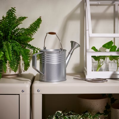 KORKGRAN Regadera, Interior / exterior/Galvanizado, 1 l