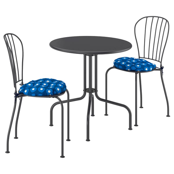 LÄCKÖ Mesa para jardín con 2 sillas