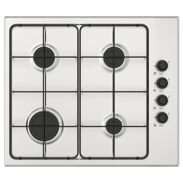 LAGAN Estufa a gas, Acero inoxidable, 59 cm