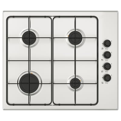 LAGAN Estufa a gas, Acero inoxidable, 59 cm
