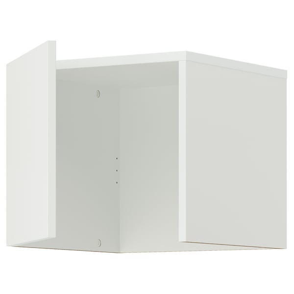 LASTARE Altillo con puerta, blanco, 40x42x36 cm