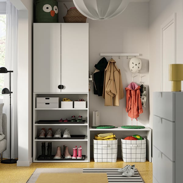 LASTARE Estanterías, blanco, 80x42x101 cm