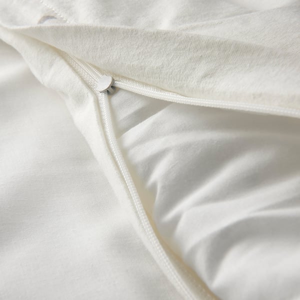LENAST Funda plumón y funda almohada cuna, blanco, 110x125/35x55 cm