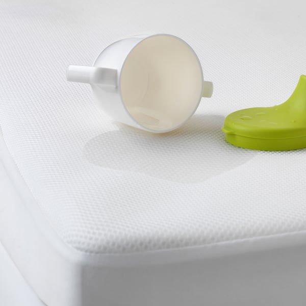 LENAST Protector de colchón, blanco, 60x120 cm