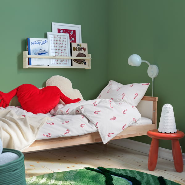 LÖVSÅNGARE Funda de plumón y funda almohada
