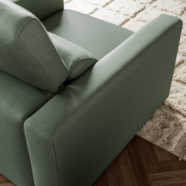 MALMKÖPING Poltrona, Tibbleby verde grisáceo