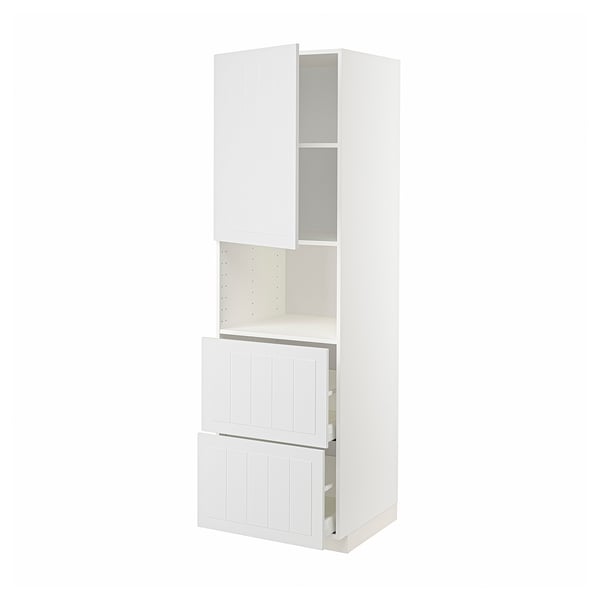 METOD / MAXIMERA Mueble microondas +2 cajones+puerta