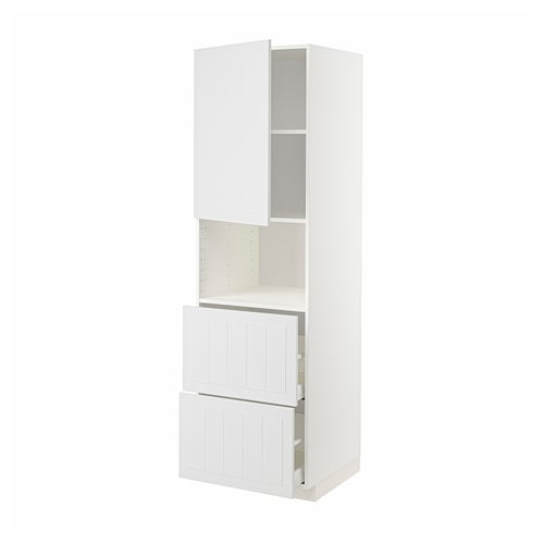 METOD / MAXIMERA Mueble microondas +2 cajones+puerta