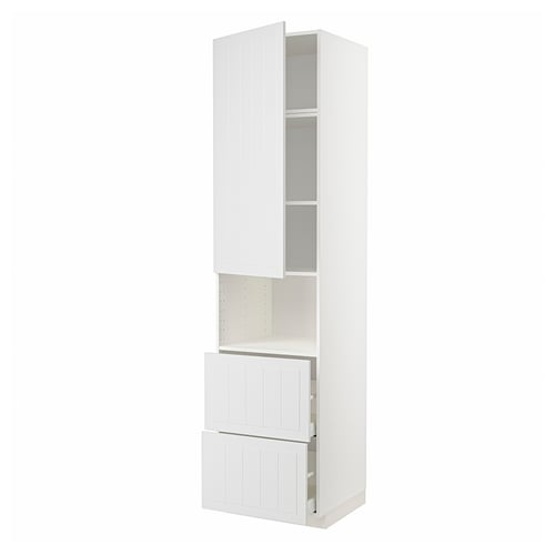 METOD / MAXIMERA Mueble microondas +2 cajones+puerta