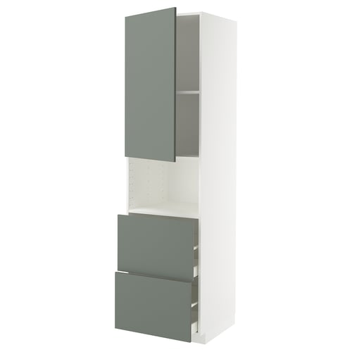 METOD / MAXIMERA Mueble microondas +2 cajones+puerta