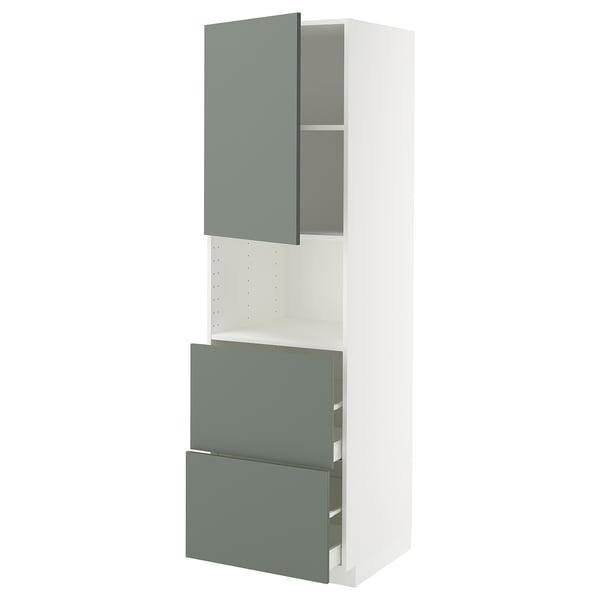 METOD / MAXIMERA Mueble microondas +2 cajones+puerta