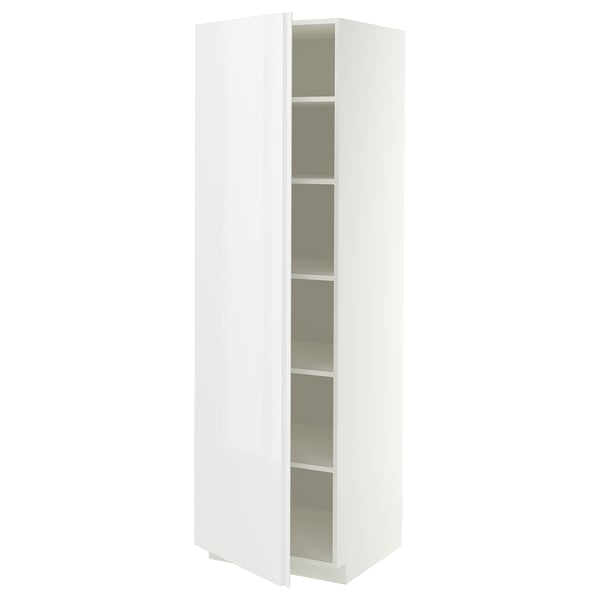 METOD Mueble alto con entrepaños