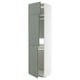 METOD Mueble alto para nevera, 3 puertas