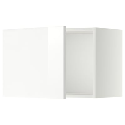 METOD Mueble de pared, blanco/Ringhult blanco, 60x40 cm