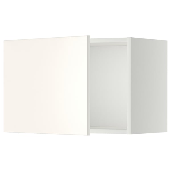 METOD Mueble de pared, blanco/Veddinge blanco, 60x40 cm