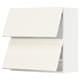 METOD Mueble de pared con 2 puertas, blanco/Vallstena blanco, 80x80 cm