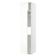METOD Mueble para nevera con 2 puertas, blanco/Vallstena blanco, 60x60x240 cm