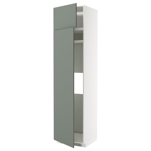 METOD Mueble para nevera con 2 puertas