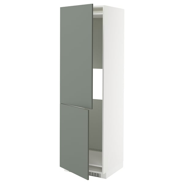 METOD Mueble para nevera con 2 puertas