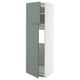 METOD Mueble para nevera con 2 puertas
