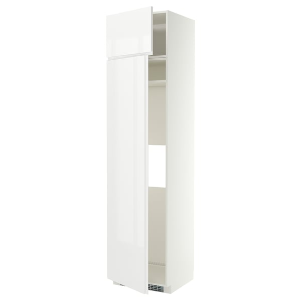 METOD Mueble para nevera con 2 puertas