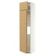 METOD Mueble para nevera con 2 puertas