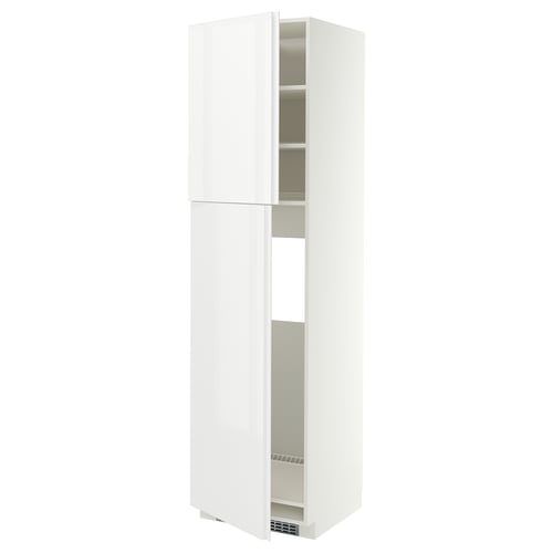 METOD Mueble para nevera con 2 puertas