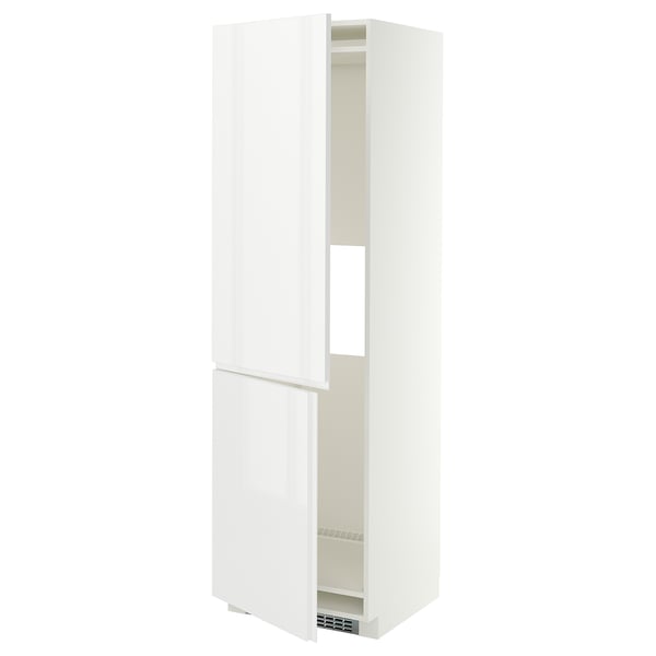 METOD Mueble para nevera con 2 puertas