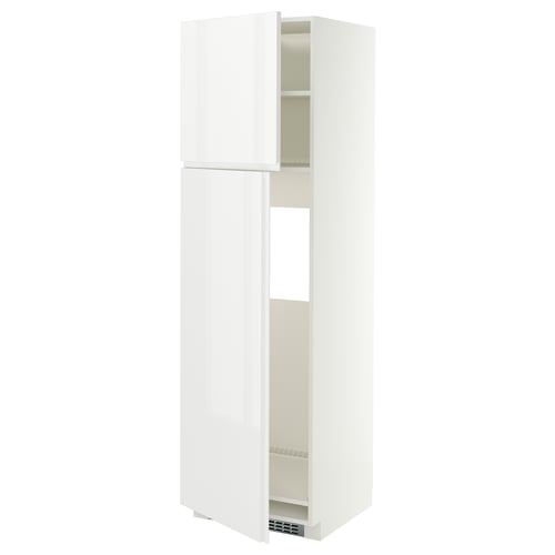 METOD Mueble para nevera con 2 puertas