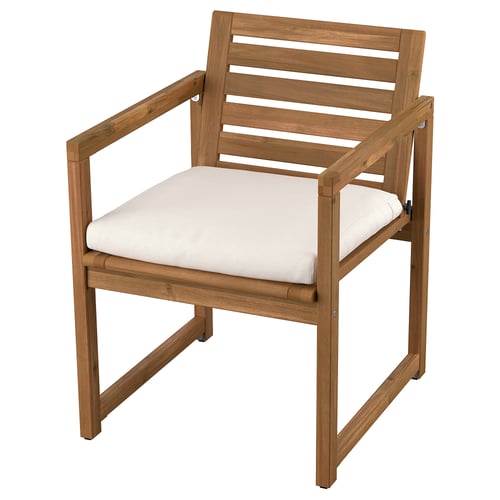 NÄMMARÖ Silla con apoyabrazos de exterior