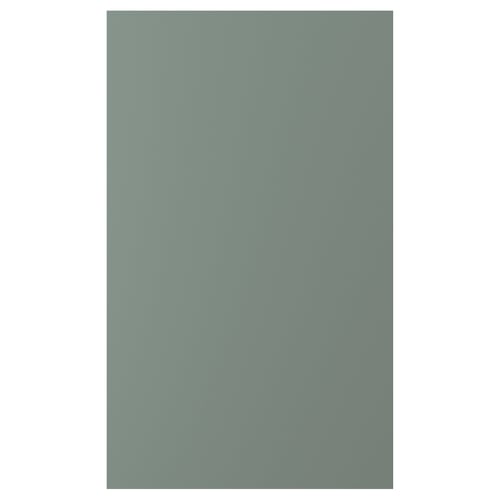 NICKEBO Puerta, Mate verde grisáceo, 60x100 cm