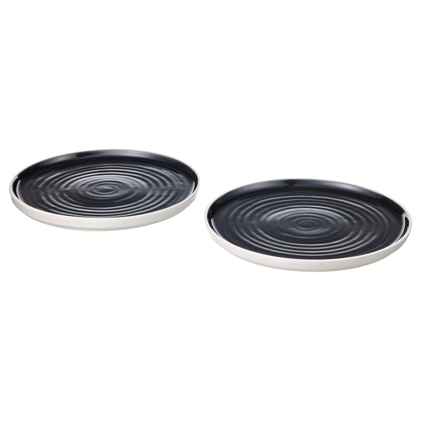 OMBONAD Plato, gris oscuro, 26 cm