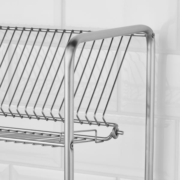 ORDNING Escurridor de platos, Acero inoxidable, 50x27x36 cm