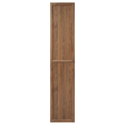 OXBERG Puerta, café Efecto nogal, 40x192 cm