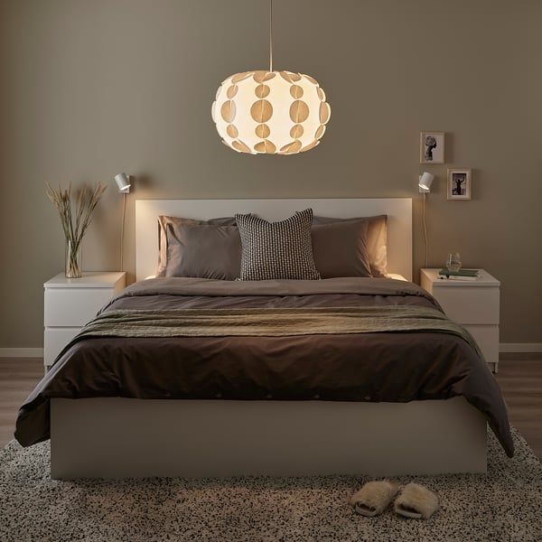 PEKTOLIT Pantalla para lámpara de techo, blanco, 52 cm