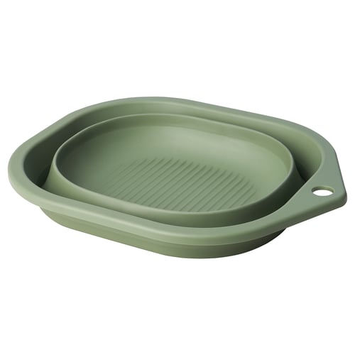 PEPPRIG Platón, Plegable/verde, 10 l