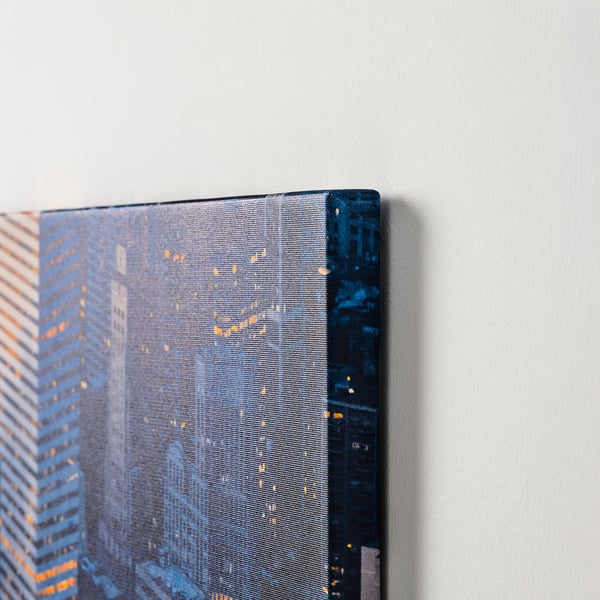 PJÄTTERYD Cuadro, gran ciudad, 118x78 cm
