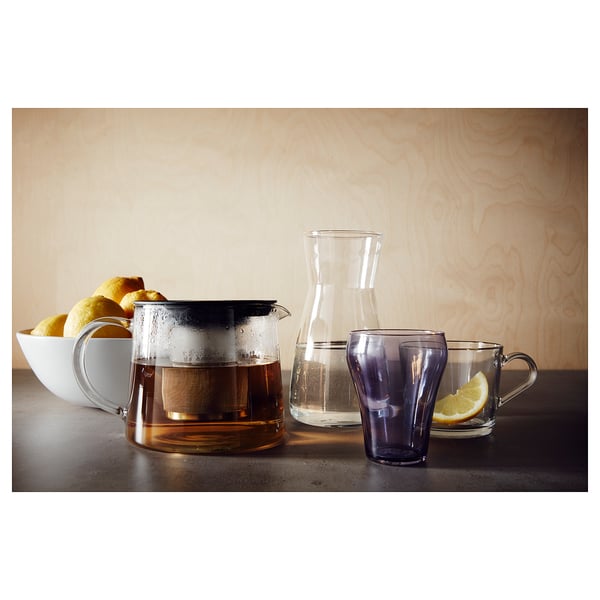 RIKLIG Tetera, Vidrio, 1.5 l