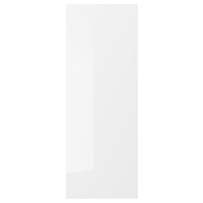 RINGHULT Puerta, Alto brillo blanco, 30x80 cm