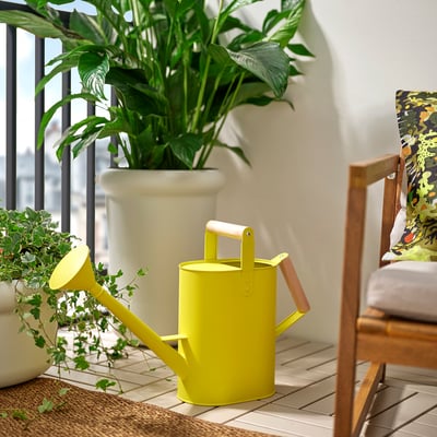SALLADSKÅL Regadera, Interior / exterior/amarillo, 9 l