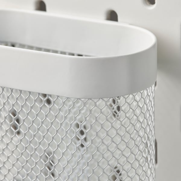 SKÅDIS Cestas, set de 3, blanco