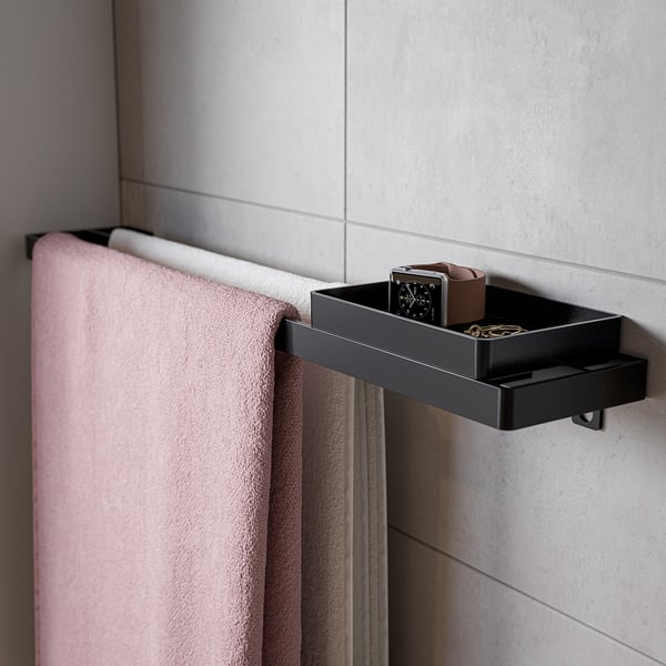 SKOGSVIKEN Bandeja, negro, 10x15 cm