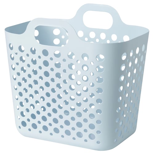 SLIBB Cesta para ropa, azul, 24 l