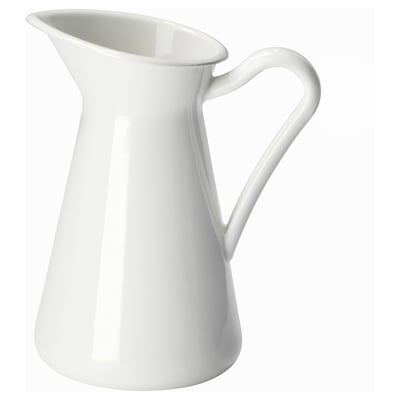 SOCKERÄRT Jarra, blanco, 16 cm