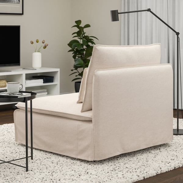 SÖDERHAMN Sofá 1 puesto, Gransel beige