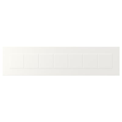 STENSUND Frente de cajón, blanco, 80x20 cm