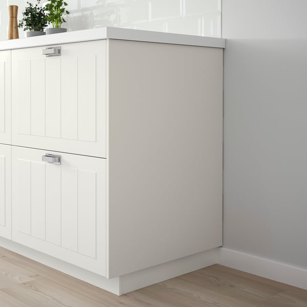 STENSUND Panel lateral, blanco, 39x83 cm