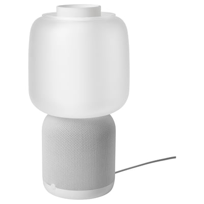 SYMFONISK Lámpara altavoz wifi pantallavidrio