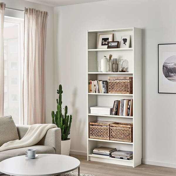 TÄTING Cesta, Jacinto de agua/beige, 35x25x25 cm