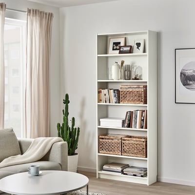 TÄTING Cesta, Jacinto de agua/beige, 35x25x25 cm